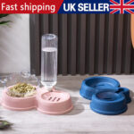 Pet Water Dispenser Slow Drinker with Food Bowl Slow Feeder for Pets Dogs NEW - Image 3