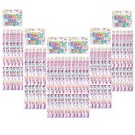 6x6 Unicorn Pencil with Eraser Kid Girl Loot Pink Gift School Stationery