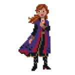 100 X BRAND NEW ASSORTED PIXEL PIXEL ACTIVITY BEAD PLAY SETS INCLUDING 1 PICTURE, 90-140 Beads, 1 pegboard, 1 ironing paper, 1 Key chain CAN INCLUDE FROZEN ELSA, FROZEN ANNA, CRAS, MICKEY, MINNIE, FISH, BIRD, PARROTT ETC - Image 4