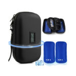 No Drill to Desk Cable Management Tray, 2PACK Cable Racks Under Desk Cable Organizer for Wire Management, Sturdy Metal Cable Tray Basket for Office and Home Standing Desk-White - Image 4