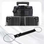 3 Pcs Elastic Fastening Belt For Luggage Adjustable Luggage Strap For Carry On Bag Suitcases Add A Bag Portable Travel Suitcase Accessory For Attaching Extra Bags Purse To Backpack - Image 2