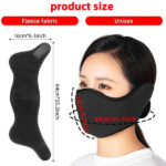 Winter Cold-proof Cycling Mask with Earflap, Pink for Outdoor Sports - Unisex Face Warmer - Image 4