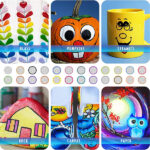 Mesen Dual Line Highlighter, 24 Glitter Colors Double Line Outline Markers Marker Pen for Highlight, Metallic Shimmer Markers for Gift Cards, Rock Painting, Wood, Ceramic, Glass - Image 4