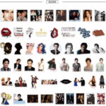 100 Pieces TV Series Vampire Diaries Stickers Pack, Laptop Stickers Classic Movie Waterproof Vinyl Water Bottle Computer Car Skateboard Motorcycle Bicycle Luggage Guitar Scrapbook Decals - Image 3