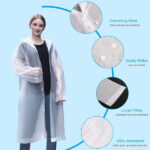 Vicloon Portable Raincoat, 2 Pack Rain Poncho Adult Waterproof with Hoods and Sleeves, Reusable Rain Resistant Poncho for Camping, Emergency Situations, Travel - Image 4