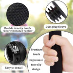 2pcs Mountain Bike Grips With Aluminum Alloy Locks, Non-Slip Rubber Handlebar Grips For Road, Scooters, Cruisers, City Bikes, Trikes, Mountain Bike, Folding Bikes, Scooters And Other Models - Image 4