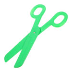 Warmhm Oversized Scissor Prop for Halloween And Costume Parties Funny Giant Clown Scissors Prop for Kids' Pretend Play And Cosplay