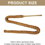 Onezebra 120cm/47in Moss Pole, Moss Pole for Monstera, Plant Supports for Indoor Plants, Bendable Plant Sticks Support for Climbing Plants, Promoting Natural Upward Growth - Image 5