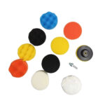 11 Piece Car Polishing and Buffing Kit, 3 Inch Drill Polishing Pads,scratch remover kit for cars,Sponge Drill Attachment for Auto Polishing, Sanding, and Waxing