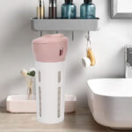 4 in 1 Liquid Dispenser ,Portable Leakproof Travel Bottles 40ml with Sticker for Shampoo Lotion (Pink) - Image 3