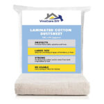 Laminated Cotton Dust Sheets for Painting & Decorating 12'x9' (3.6mx2.7m) | Paint Sheets | Drop Cloth | Painting & Paint Cover Sheets | Dust Sheets for Furniture | Reusable