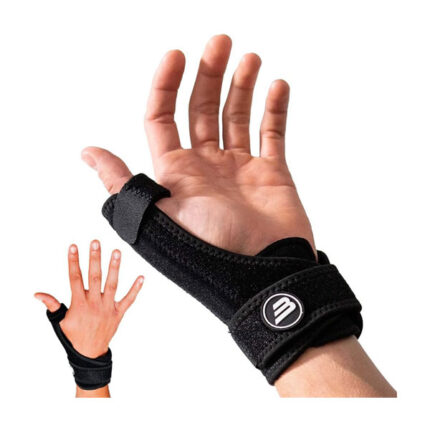 Bionix Thumb Support for Arthritis - Hand & Wrist Brace for Trigger Thumb, De Quervain's Tenosynovitis, Tendonitis, Carpal Tunnel, Injuries & Pain - Breathable Thumb Splint Left & Right Hand Support Brand	Bionix Professional Support Size	One Size Specific uses for product	De Quervain's Tenosynovitis, Thumb Splint, Thumb Support Use for	Finger, Hands, Wrist Age range (description)	Adult