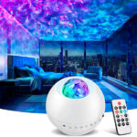 Galaxy Projector for Bedroom, Galaxy Light Projector with 20 Color Modes, Remote&Timer Sensory Lights Led Lights for Bedroom, Night Light Gift for Autism Kids Teen Boy Girl Room Decor