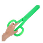 Warmhm Oversized Scissor Prop for Halloween And Costume Parties Funny Giant Clown Scissors Prop for Kids' Pretend Play And Cosplay - Image 2