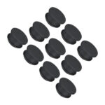 sourcing map Silicone Snap in Locking Hole Plugs,Rubber Panel Seal Cover Flush Type Panel Round for Kitchen Rubber Bulkheads Waterproof Sealing Plugs 18mm/0.7 Inch Diameter Black,Pack of 6 - Image 5