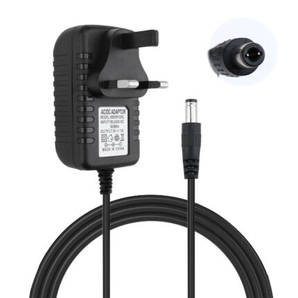 9V Guitar Pedal Power Supply Compatible with BOSS PSA-120S, DB-66/88, DR-Series,FC-Series,MC-202,SH-101,SP-202,TR-626,RC-30 Tip Negative AC/DC Power Supply Adapter for Guitar Effects TU-Series Tuners