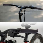 2pcs Mountain Bike Grips With Aluminum Alloy Locks, Non-Slip Rubber Handlebar Grips For Road, Scooters, Cruisers, City Bikes, Trikes, Mountain Bike, Folding Bikes, Scooters And Other Models - Image 2