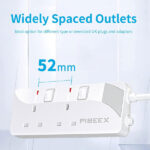 Brookstone 1.5 m Twin Socket Extension Lead - Image 2