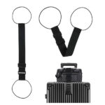 3 Pcs Elastic Fastening Belt For Luggage Adjustable Luggage Strap For Carry On Bag Suitcases Add A Bag Portable Travel Suitcase Accessory For Attaching Extra Bags Purse To Backpack