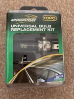 Brookstone Universal Bulb Replacement Kit – 10‑Piece Car Spare Set