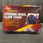 Brookstone Steering Wheel Cover – Leather‑Look, Universal Fit