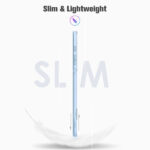 FINTIE SlimShell Case for Samsung Galaxy Tab S6 Lite 10.4 Inch 2024/2022/ 2020, Lightweight Stand Translucent Frosted Back Cover with S Pen Holder, Auto Wake/Sleep, Blue - Image 2