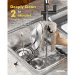 iBorn Metal Bird Feeder for small birds,Easy Clean Bird Seed Feeder,Hanging Bird Feeder for Seeds With Gift Box，3-Second Refill Bird Feeder,Nickle 6 Port (Seed is not Included) - Image 4