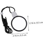 2Pcs Necklace Magnifiers Hanging Loupes Portable Monocle Lens for Reading, Hobbies, and Close-up Detail Inspection - Image 2