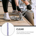 INOOMP Water Level Scale Pool Water Level Ruler Marking Gauge Pool Water Indicator Depth Gauge for Boat Water Level Gauge - Image 3