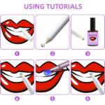 Fashionable Removable Tooth Ornaments - Teeth Gems Kit with Tooth Crystal Decoration (Champagne Color) - Image 3