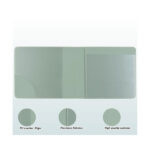 DMLuna PU Leather Disabled Blue Badge and Timer Holder Wallet Protector Disability Parking Permit Hologram Safe, PVC Does Not Cover Hologram, Agave Green - Image 3