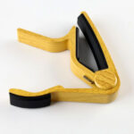 Guitar Capo for Acoustic & Electric Guitars 2-Pack – Black & Natural Wood - Image 2