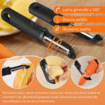 2 Pcs Vegetable Peelers Stainless Steel Blades – Kitchen Tools - Image 2