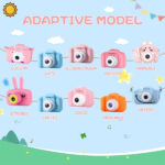 Yinke Kids Camera Case Compatible with Seckton/GKTZ /Desuccus/Rindol/Agoigo/VATENIC/LC-dolida/OZMI Travel Hard Carry Case, Fits Most Kids Camera Toy Gift, Pink - Image 4