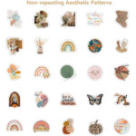 50 Pcs Cute Inspirational Stickers, Positive Motivational Stickers Waterproof Positive Laptop Sticker for Water Bottle, Laptop, Skateboard, Water Bottles, Phone, Guitar ect - Image 4