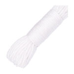 WedDecor White 2mm Nylon Cord Braided Hanging String for Window Blind, DIY, Arts and Crafts, Sewing, Clothing Repair, 100 metres - Image 2