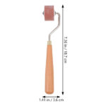 Rubber Roller Brayer Ink Applicator for Arts Crafts Printing - Image 3