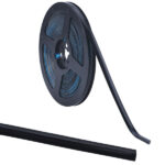 GORGECRAFT Black Sealant Tape 6M Mildewproof Gap Tape 8mm Tile Edging Line Trim Waterproof Caulk Strip Shower Sealing Strip for Ceiling Stove Sink Wall Corner Baseboard Floor Kitchen Bathroom Decor