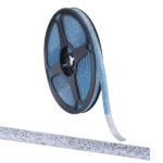 GORGECRAFT 6M Mildewproof Gap Tape 8mm Decorative Sealing Tape Self Adhesive Sealant Tile Edging Trim Waterproof Caulk Strip for Ceiling Stove Sink Wall Corner Baseboard Floor Decor, Silver