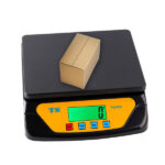 Postal Scale Shipping Scale, Accurate Digital 30kg 66lb/1g 0.1oz Back-Lit LCD Display, Digital Scale for Packages, Letters, Food g/oz/lb/kg/tl/ct Conversion (Black)