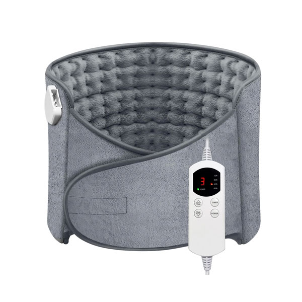 3 Heat Pad for Back Pain Relief Electric Heating Pads with 6 Temperatures Soft Detachable Heat Pad for Man Women - Image 1