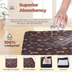Revolex Puppy Training Pad - Super Absorbent Washable Puppy Pad - Image 4