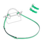 sourcing map 2pcs Purse Straps Replacement Leather Crossbody Shoulder Strap or Making Handbag Wallet DIY Craft Dark Green - Image 4