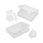 Clay Beads Storage Organiser Set 2 Boxes 24 Grids – Craft Storage