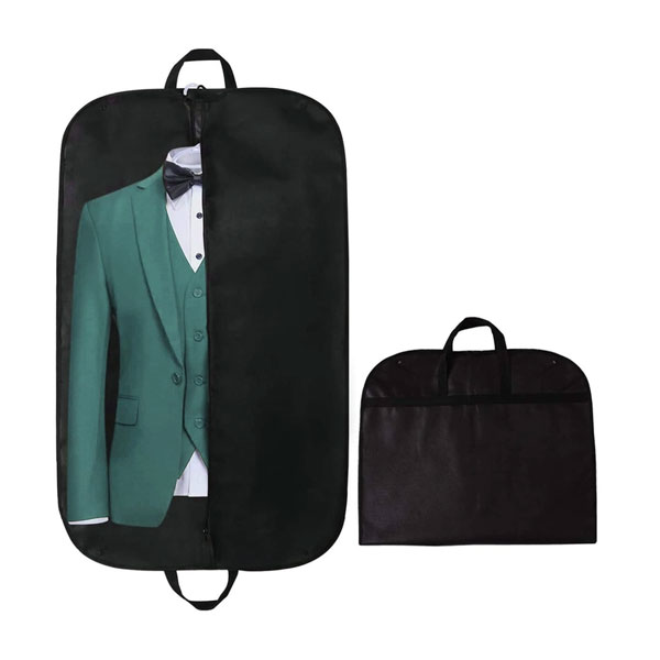 3 STEVOY 40" Suit Carrier Bag, Clothes Covers with Handles for Travel, Foldover Breathable Garment Bag with Handles and Gusset, 60cm*100cm - Image 1