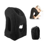 MetalNuts Inflatable-Airplane-Sleeping Travel Pillow Support Headrest - Portable Inflatable Neck Pillow for Travel,for Sleeping on Plane, Train, Home, and Office | Travel Essentials