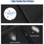 STEVOY 40" Suit Carrier Bag, Clothes Covers with Handles for Travel, Foldover Breathable Garment Bag with Handles and Gusset, 60cm*100cm - Image 2