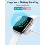 imodomio Charger for Apple Watch USB C - 1M Magnetic USB Charging Cable for iWatch, Portable Fast Charger Compatible with Apple Watch Series 10/9/8/Se/Ultra/7/6/5/4/3/2 - White - Image 4