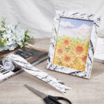 GORGECRAFT 10.5Ft x 37mm Caulk Tape Self Adhesive Waterproof Caulking Sealant Tape Peel and Stick Sealing Decorative Strip for Kitchen Countertop Toilet Sink Bathroom Floor Wall Edge Protector Marble - Image 3