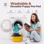 Revolex Puppy Training Pad - Super Absorbent Washable Puppy Pad - Image 6